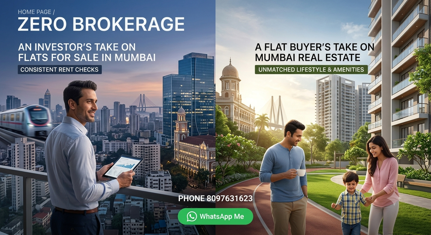 An Investor's Take on flats for sale in Mumbai Real Estate